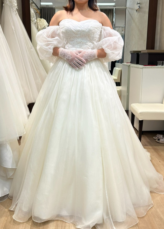 ぽんたさんのウエディングドレスの写真