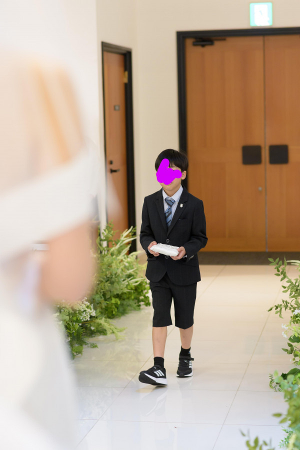 アヤさんのリングピローの写真