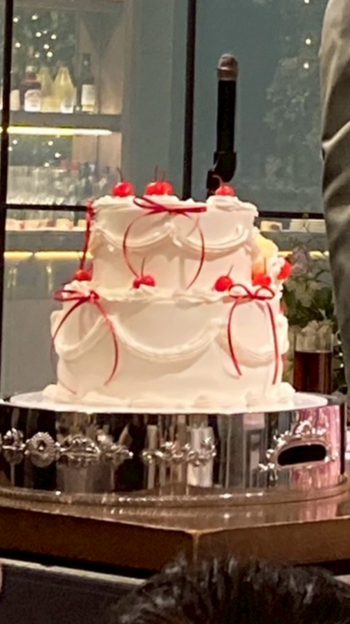 ゆうきさんのウエディングケーキの写真
