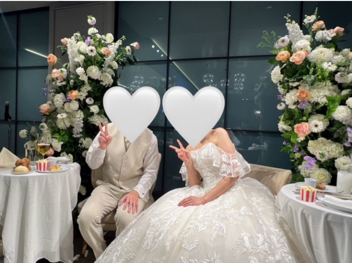 ゆうきさんの装花の写真