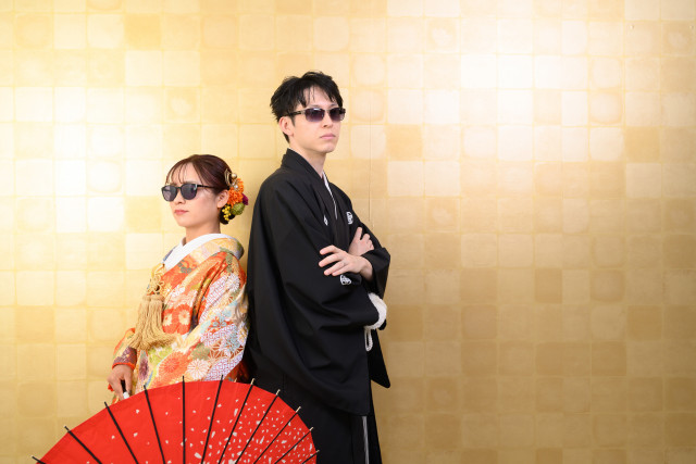 のびたさんの前撮りの写真