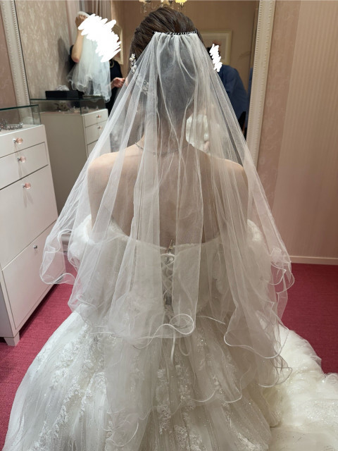 mさんのウエディングドレスの写真