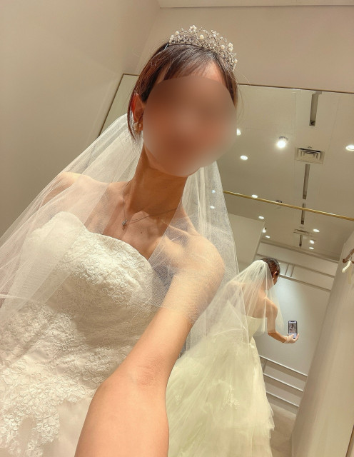 りっちゃんさんのウエディングドレスの写真