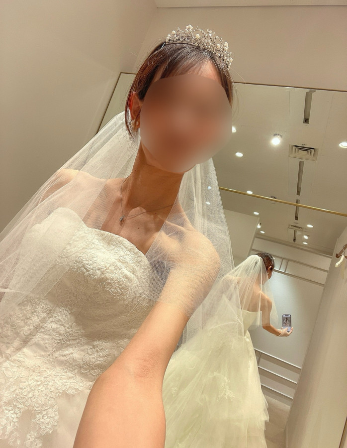 りっちゃんさんのウエディングドレスの写真