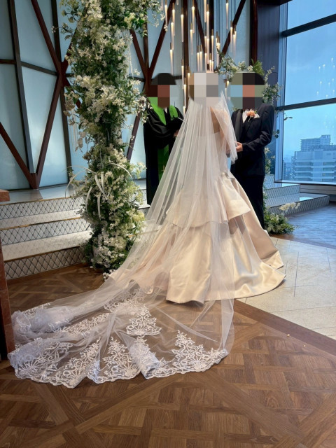 さきさんのウエディングドレスの写真