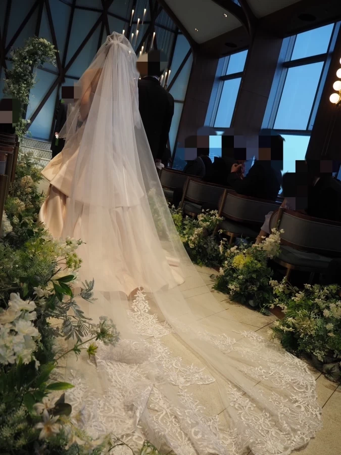 一生に一度きりの結婚式！挙げることができて本当によかったです！