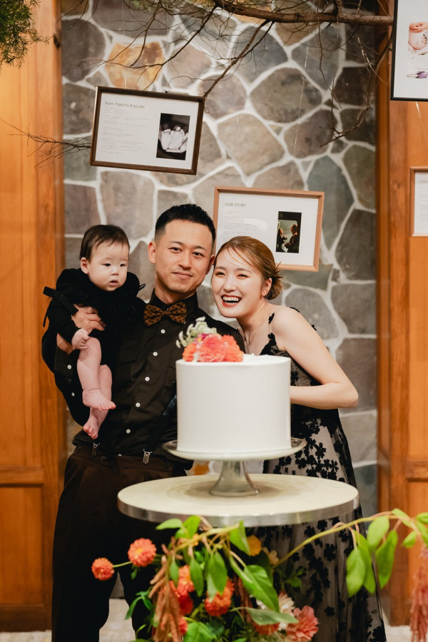 オハナさんのウエディングケーキの写真