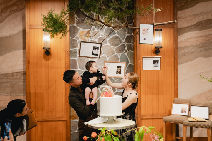 オハナさんのウエディングケーキの写真