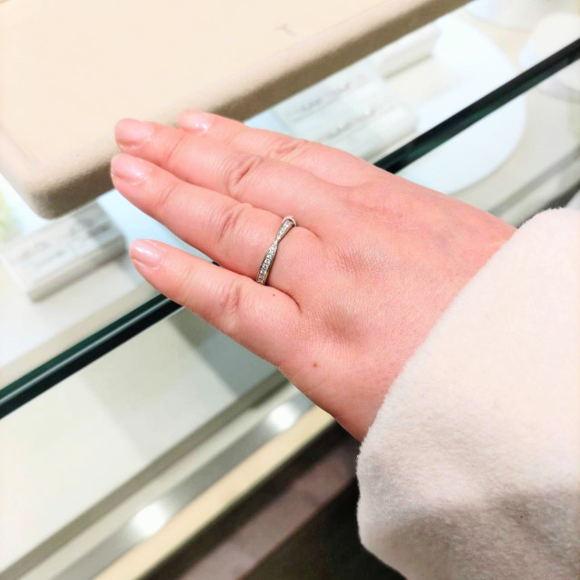 アユさんさんの結婚指輪の写真