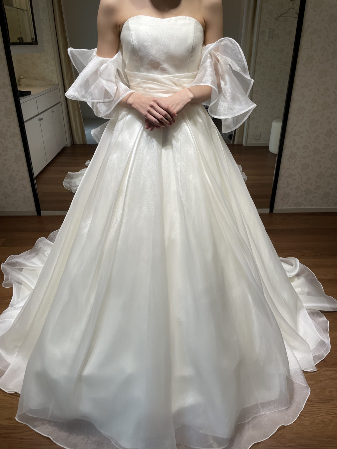 himeさんのウエディングドレスの写真