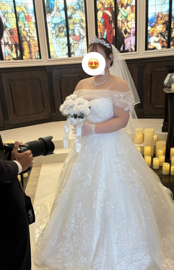 まひるるるさんのウエディングドレスの写真