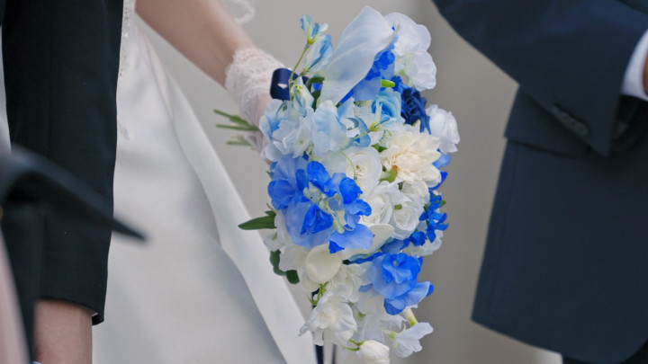 ひまさんのブーケ・ブートニアの写真