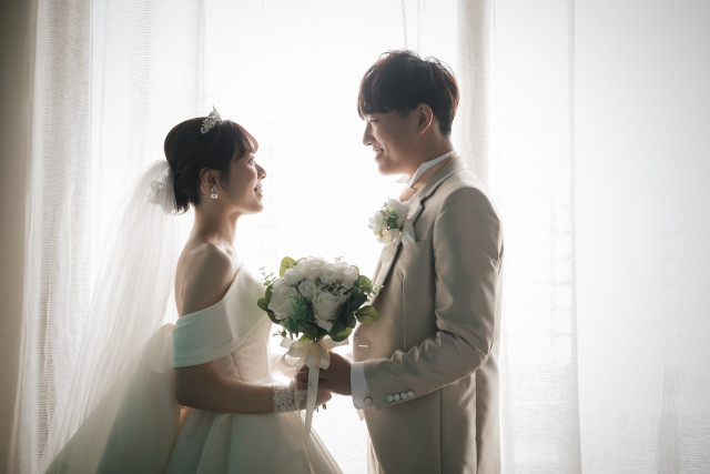 けいたさんのウエディングドレスの写真