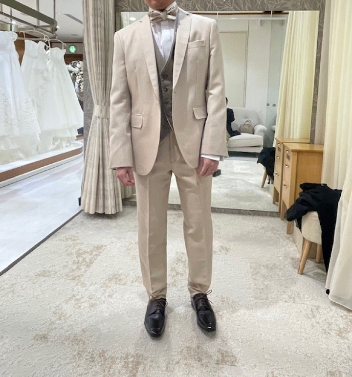 オキさんの新郎衣装の写真