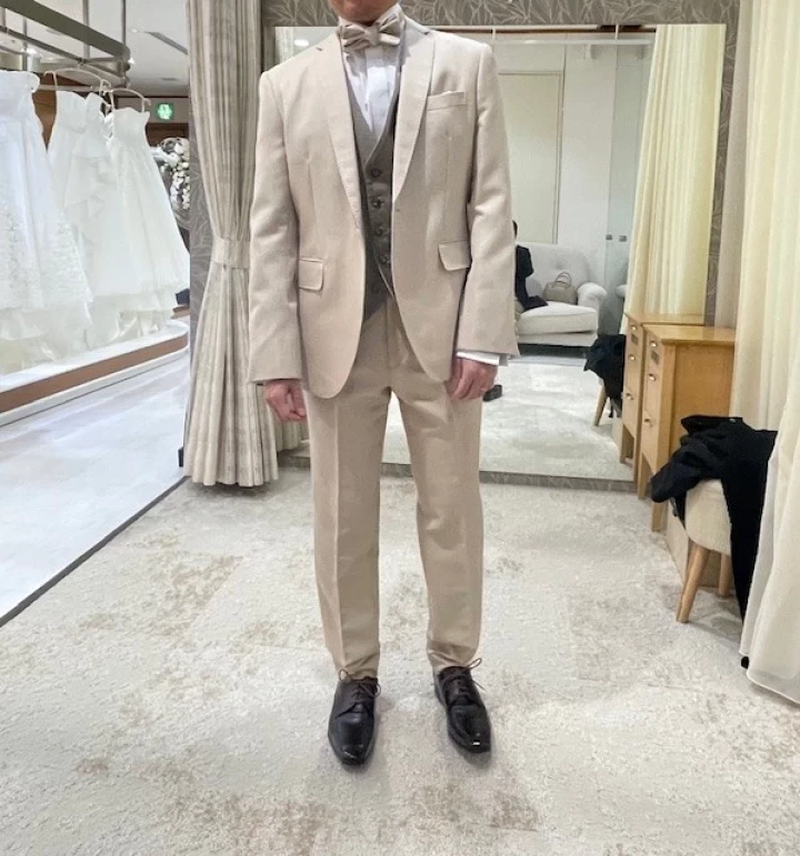 オキさんの新郎衣装の写真