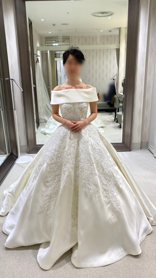 きゅうりーさんのウエディングドレスの写真