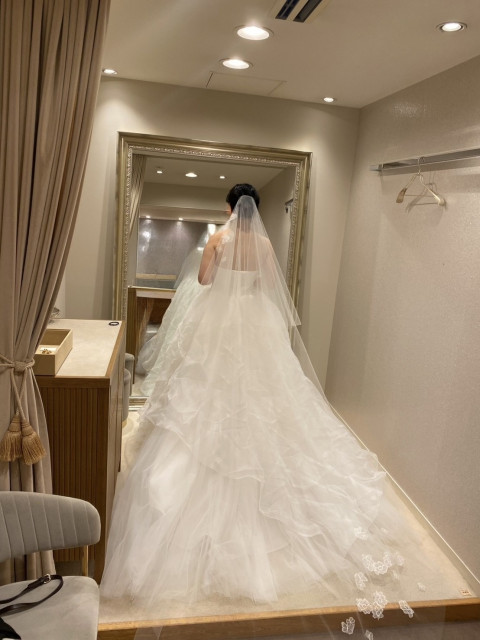 たにーさんのウエディングドレスの写真