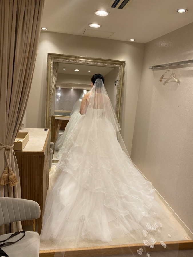 たにーさんのウエディングドレスの写真