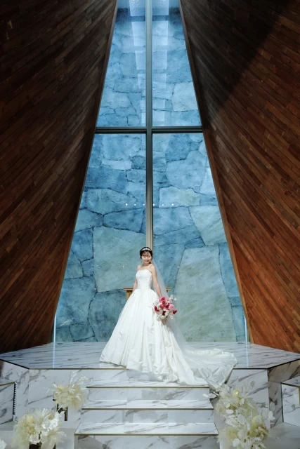 tomoyuiさんのウエディングドレスの写真