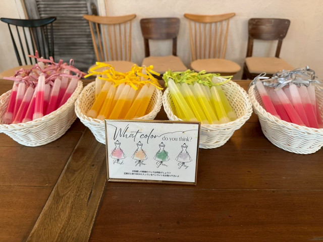 Y.Tさんの会場装飾アイテムの写真