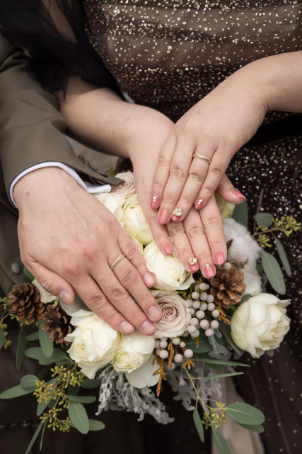 まりこさんの結婚指輪の写真