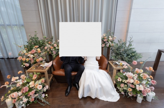 たさんの装花の写真