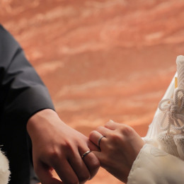 ふよふよさんの結婚指輪の写真