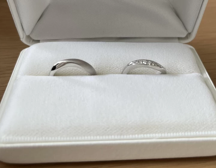 ばーむくへーんさんの結婚指輪の写真