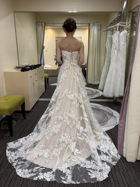 coconさんのウエディングドレスの写真