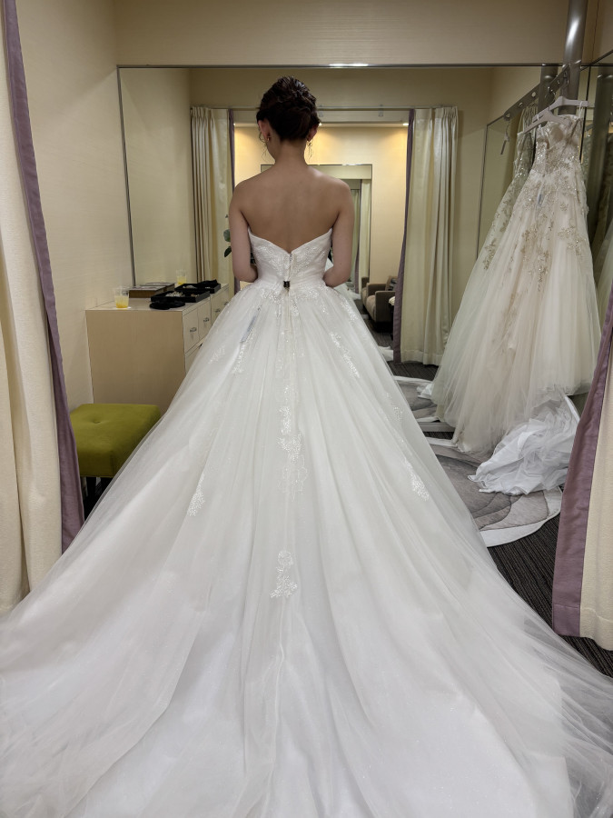 coconさんのウエディングドレスの写真