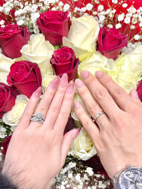 hさんの結婚指輪の写真