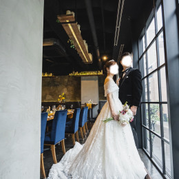 サクさんのウエディングドレスの写真