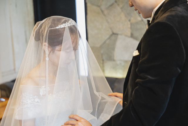 サクさんのウエディングドレスの写真