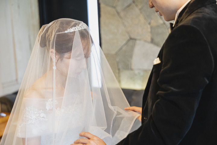 サクさんのウエディングドレスの写真