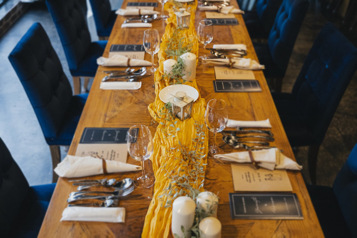 サクさんの席次表・メニュー表の写真