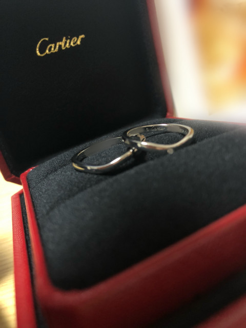 つくねさんの結婚指輪の写真