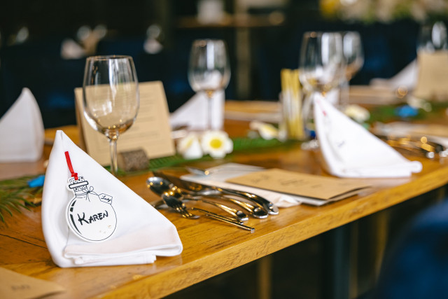 くりちゃんさんの席札の写真