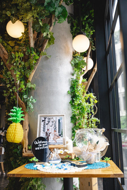 くりちゃんさんの装花の写真