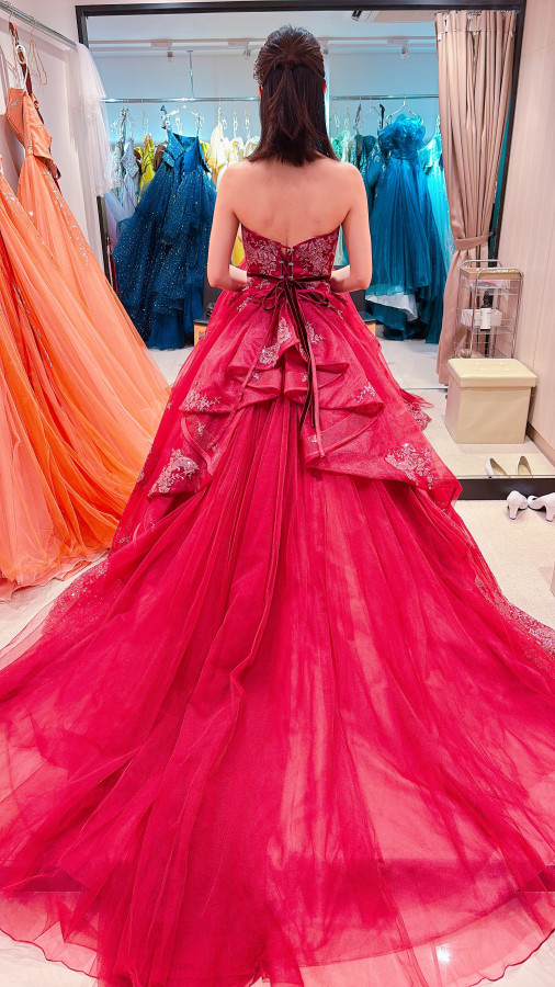 EIさんのカラードレスの写真