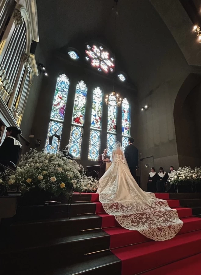 教会での結婚式