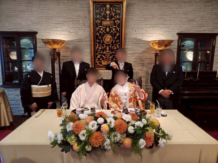 人生の中で最高の楽しい結婚式！