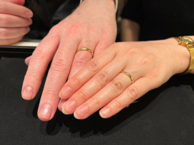 ホワイトリリーさんの結婚指輪の写真