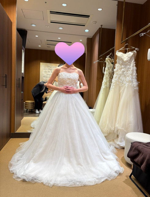 ゆさんのウエディングドレスの写真