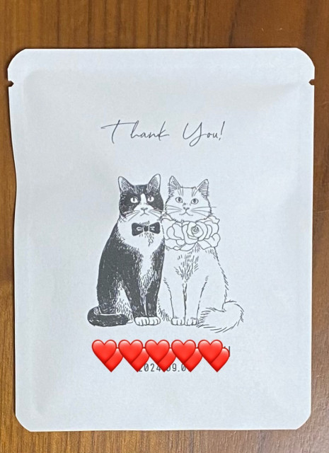 しろねこさんのプチギフトの写真