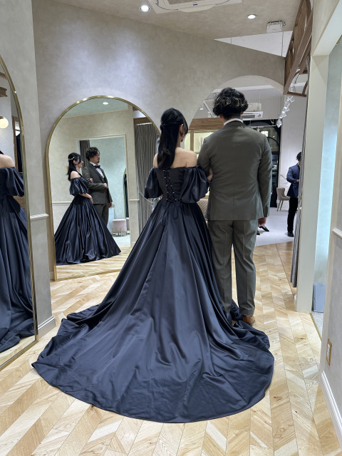 はなまるさんのウエディングドレスの写真