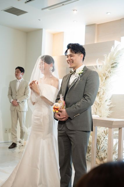 のんさんの挙式の写真