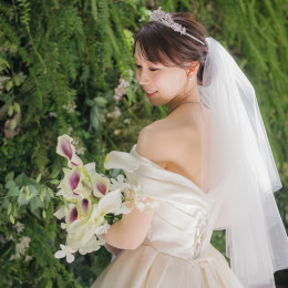 まろやかな宴さんのウエディングドレスの写真