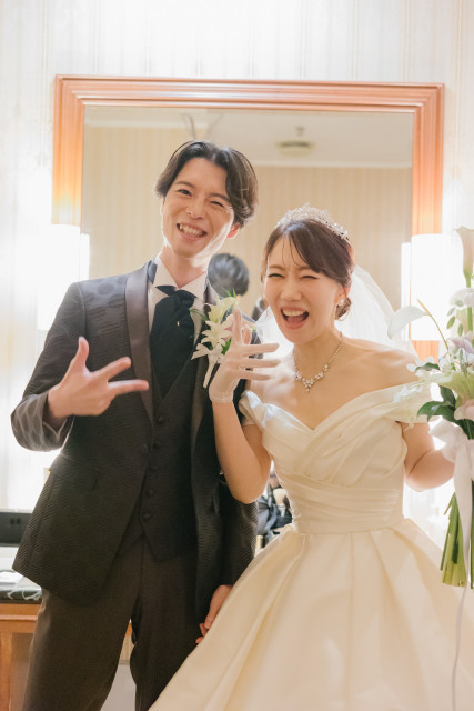 まろやかな宴さんのウエディングドレスの写真