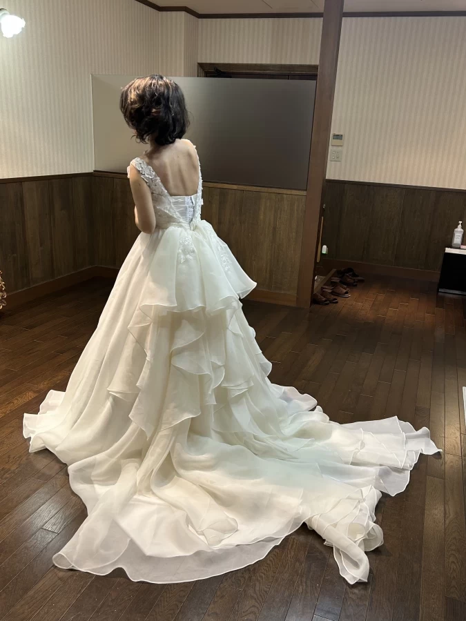 なななさんのウエディングドレスの写真