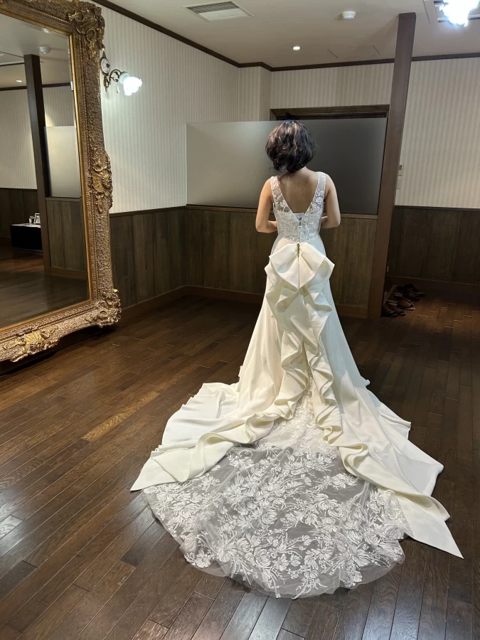 なななさんのウエディングドレスの写真